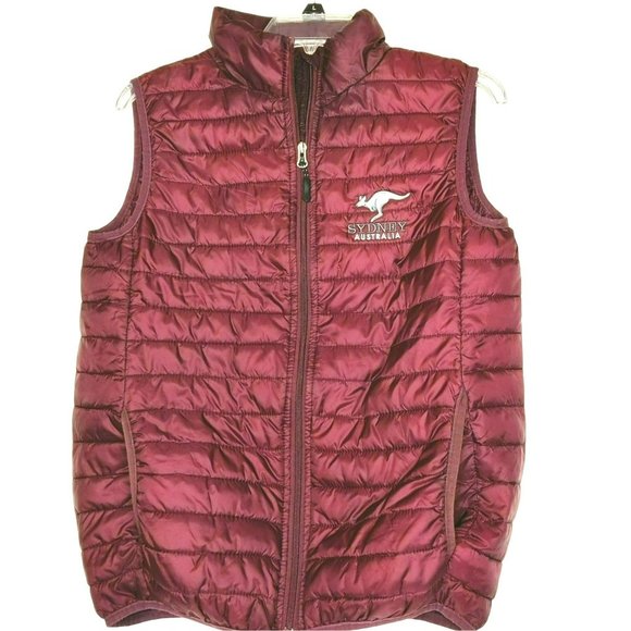Stillwater Supply Co Size M Thin-Fill Vest Kangaroo Sydney Australia Embroidery - Picture 1 of 14